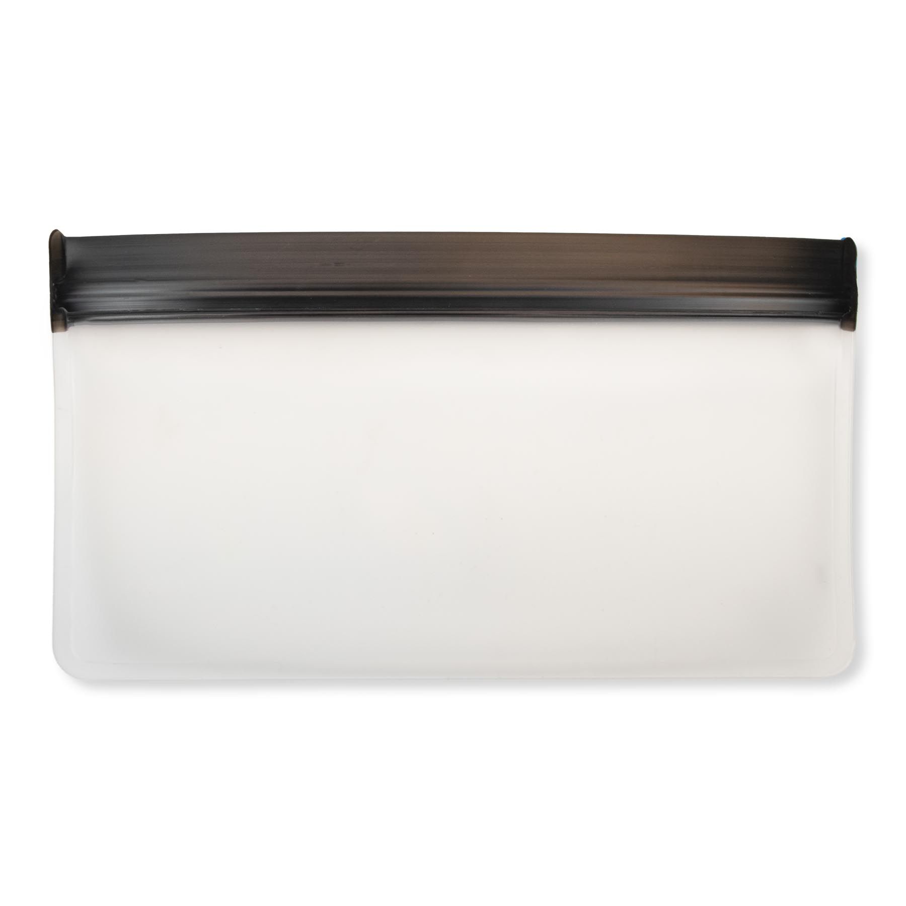 Clear with Black Zip Lock - Blank